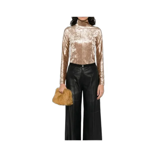 Velvet-Finish Top