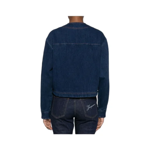 Button-Front Patch-Pocket Jacket