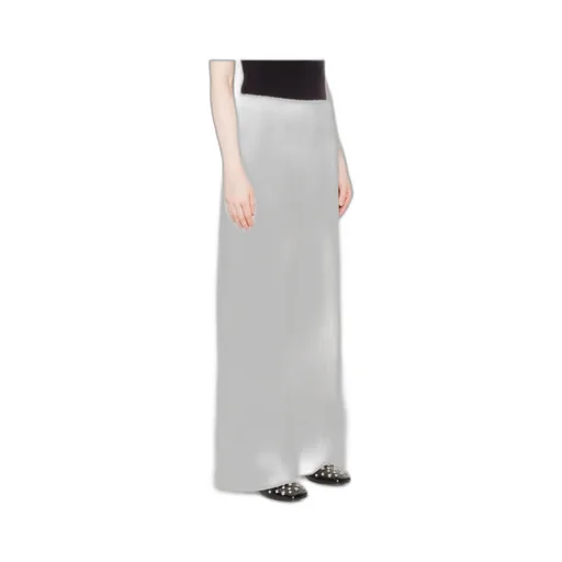 Elastic Waist Wide-Leg Trousers