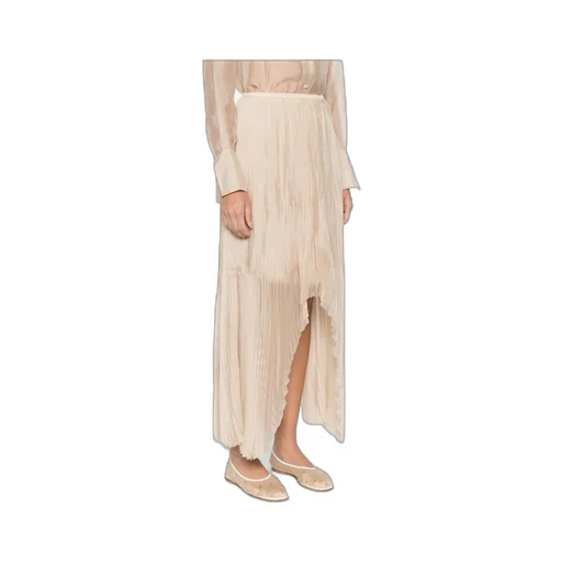 Asymmetric Midi Skirt