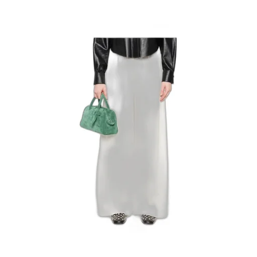 Elastic Waist Wide-Leg Trousers