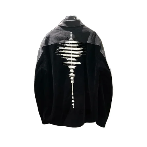 Corduroy Spliced Casual Jacket