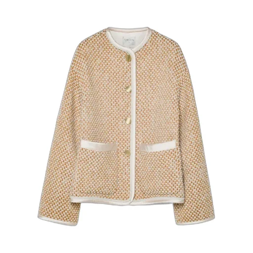 Blouson In Natté Tweed