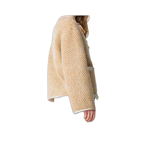 Blouson In Natté Tweed