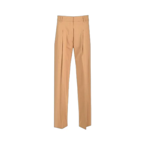 Pleated Twill Pants