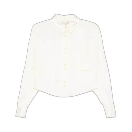 Fluid Chic Velvet Boxy Shirt