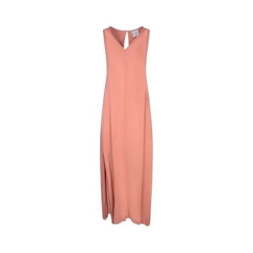 V-Neck Georgette Dress
