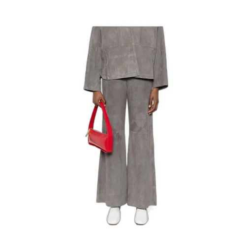 Suede Trousers