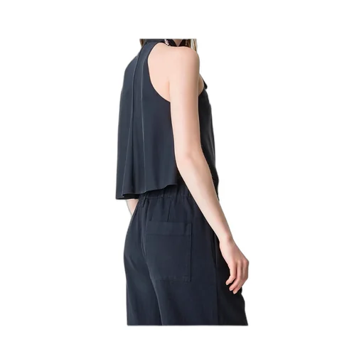 Silk Top With Bow Embellishment