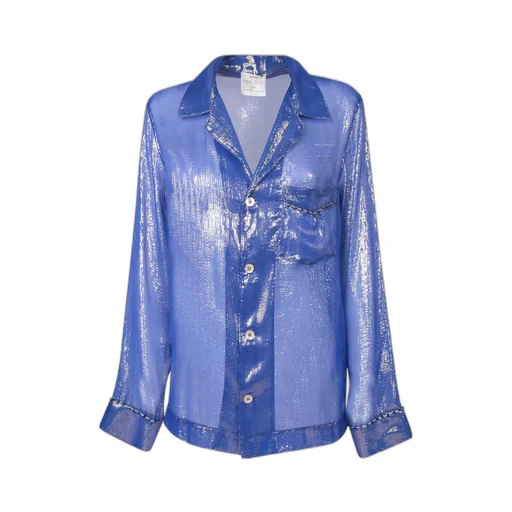 Lurex Chiffon Shirt