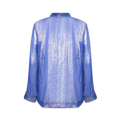 Lurex Chiffon Shirt