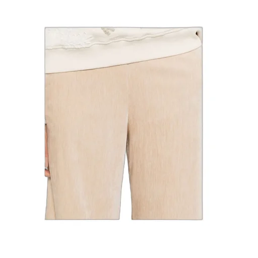 Textured-Finish Trousers