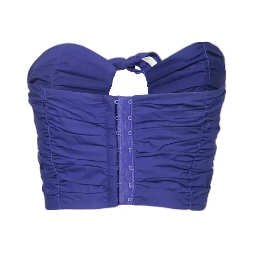 Gathered Bustier Top