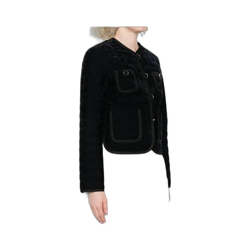 Quilted Patch-Pocket Jacket