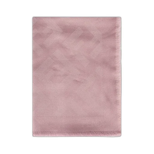 Ff Monogram Frayed Edge Scarf