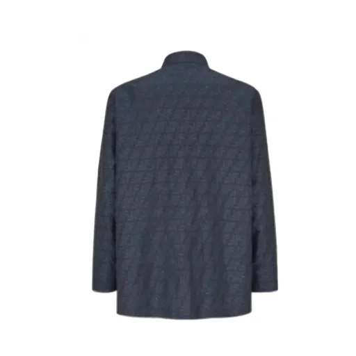 Pattern Lapel Casual Jacket