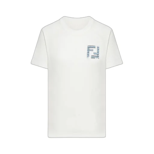 Logo Embroidered Crewneck T-Shirt