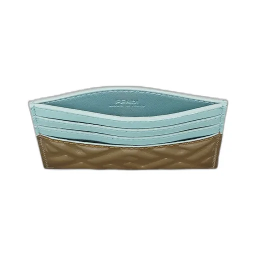 Flat Card Case With Ff Motif