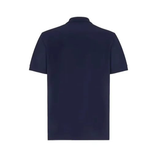 Logo Embroidered Short-Sleeved Polo Shirt