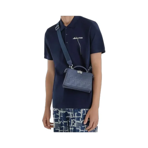 Logo Embroidered Short-Sleeved Polo Shirt