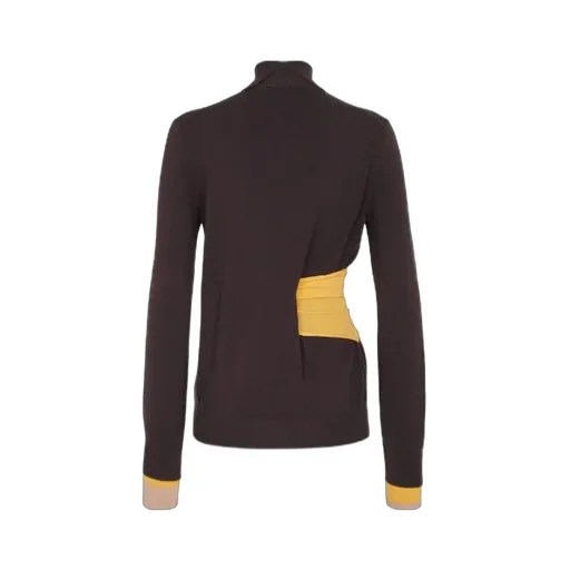 Long Sleeved Polo Neck Jumper