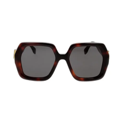 Geometric Frame Sunglasses