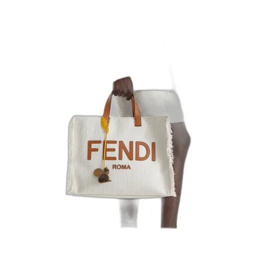 Beige Leather Charm