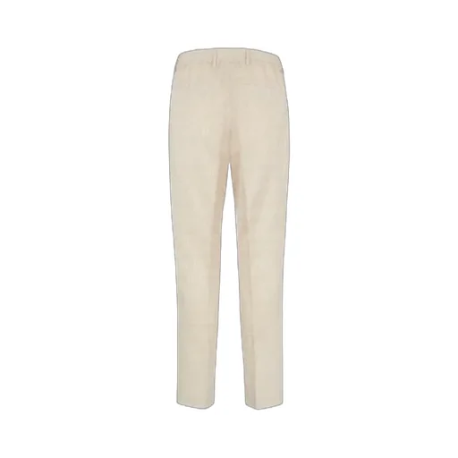 Pleated Patterned Trousers