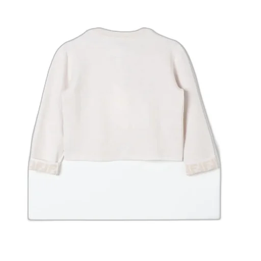 Round-Neck Knitted Sweater