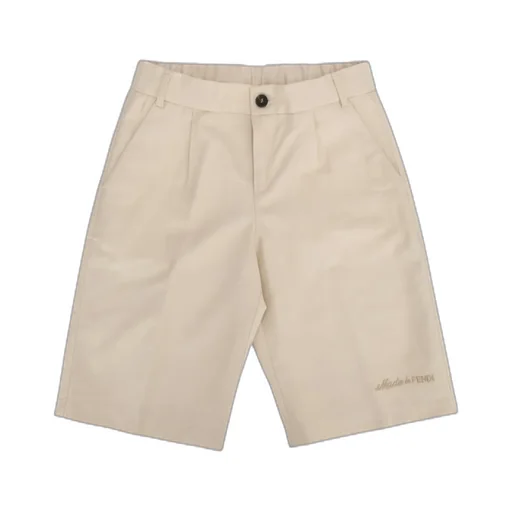 Logo Embroidered Bermuda Shorts