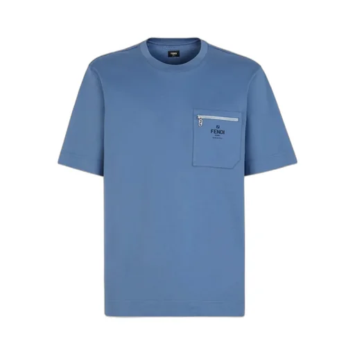 Blue Cotton T-Shirt