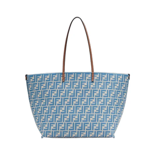 Large Roll Striped Reversible Tote Bag