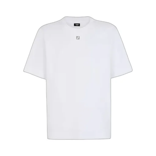 Ff Plaque Crewneck T-Shirt