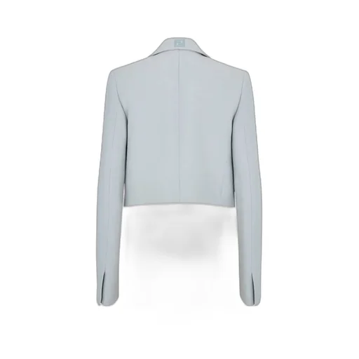 Cropped Single Breasted Blazer