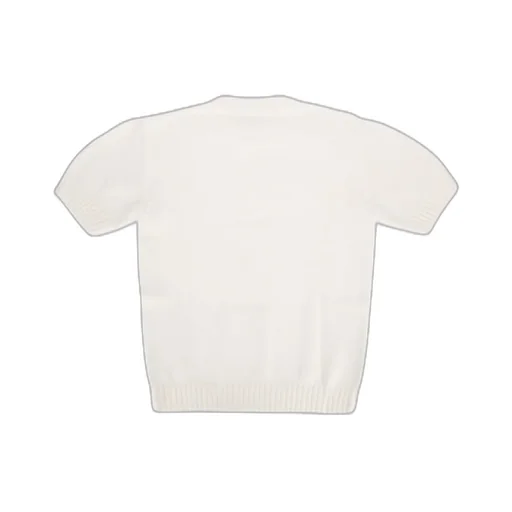 Ff Short Sleeved Knitted Top