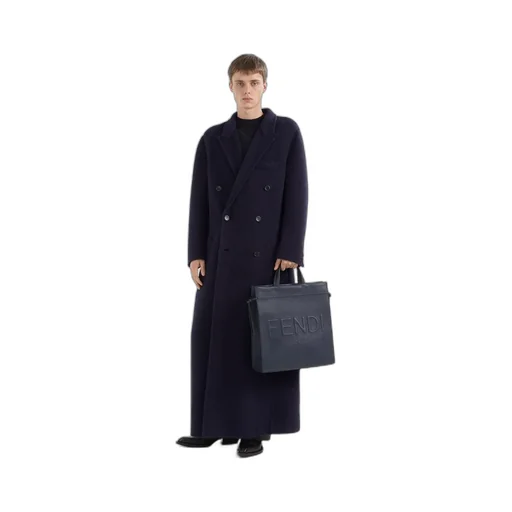 Double Breasted Long Sleeved Coat
