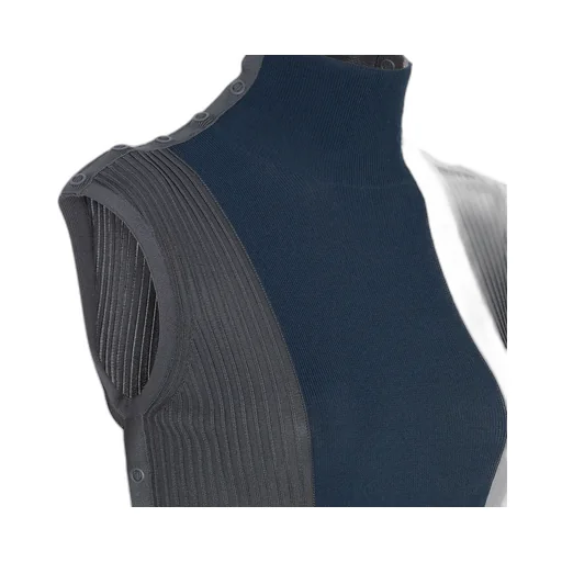 Ribbed-Knit Sleeveless Dress