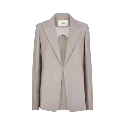 Single-Breasted Tailored Blazer
