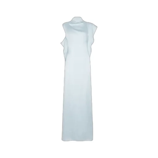 Trim Detailed Sleeveless Maxi Dress