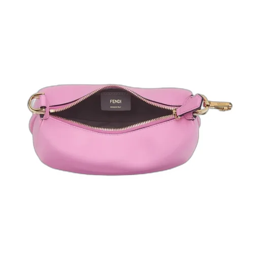 Logo Plaque Mini Hobo Bag