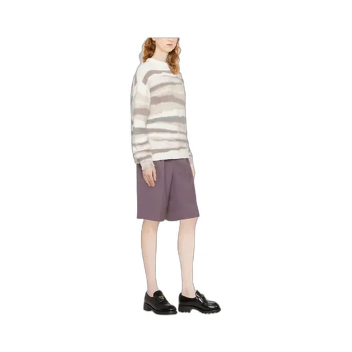 Color Blocked Crewneck Jumper