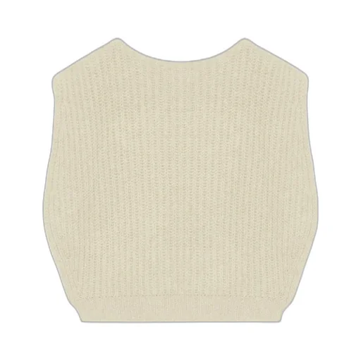 Ribbed-Knit Long Sleeved Jumper