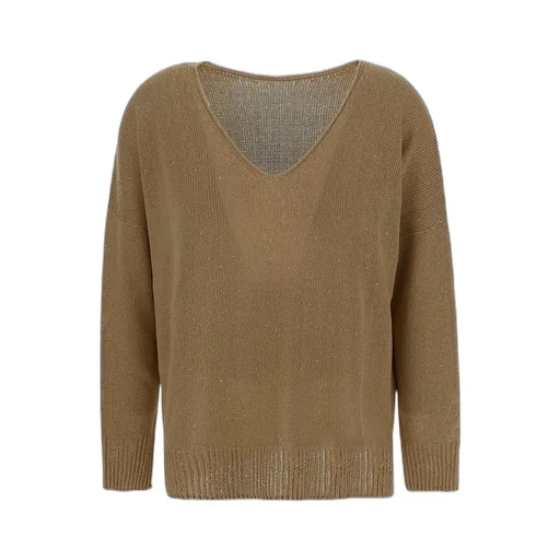 V-Neck Long-Sleeved Sweater