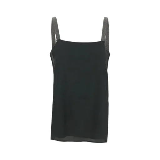 Square-Neck Sleeveless Top