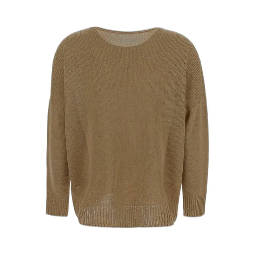 V-Neck Long-Sleeved Sweater