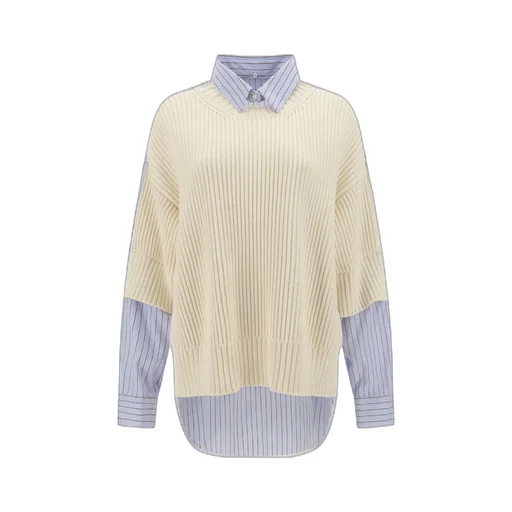 Knitted Stripe Shirt