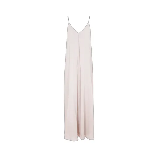 V-Neck Pleated Dress
