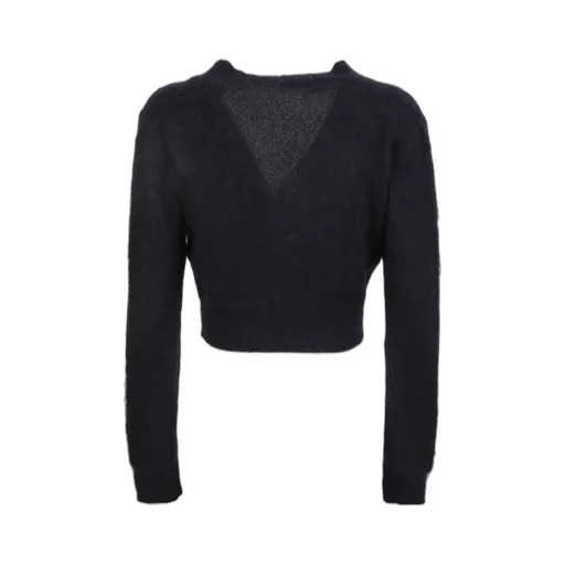 Cropped Knitted Cardigan