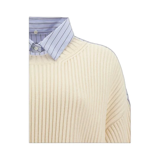 Knitted Stripe Shirt