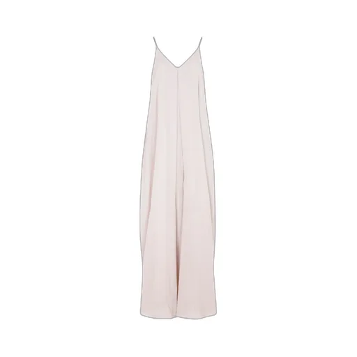 V-Neck Pleated Dress